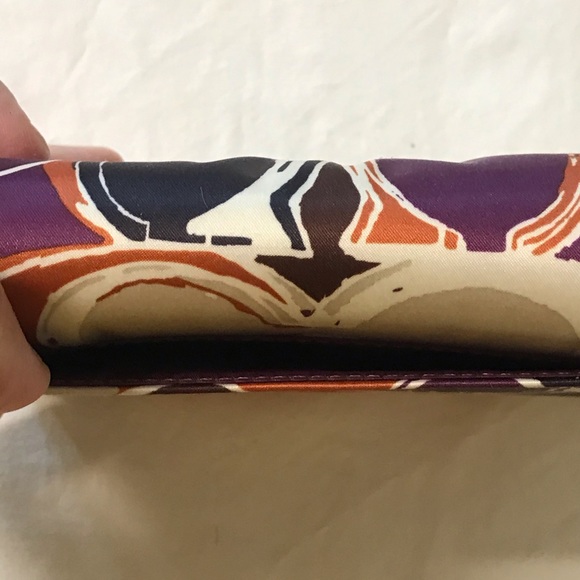 Coach Ashley Scarf Print Compact Clutch Wallet - Picture 3 of 14